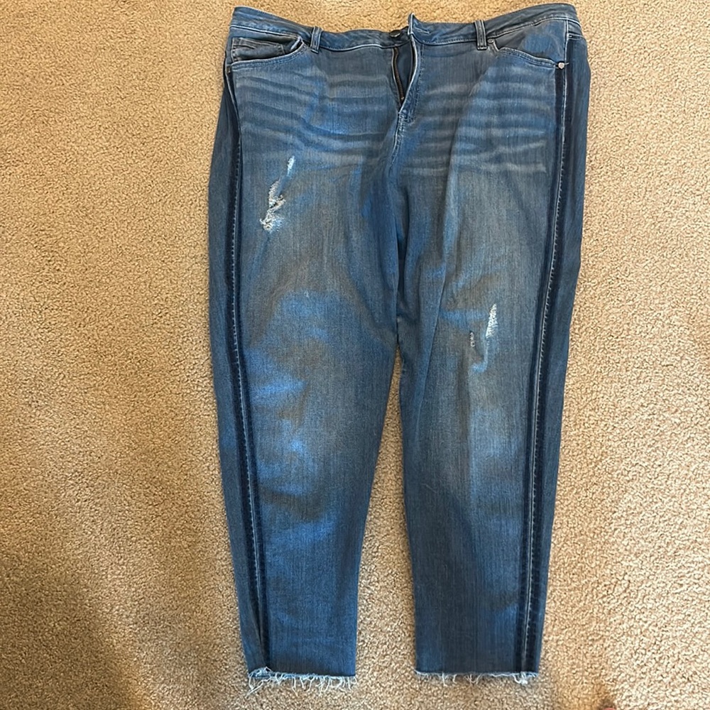 Trouser style Lane Bryant jeans, size 22.